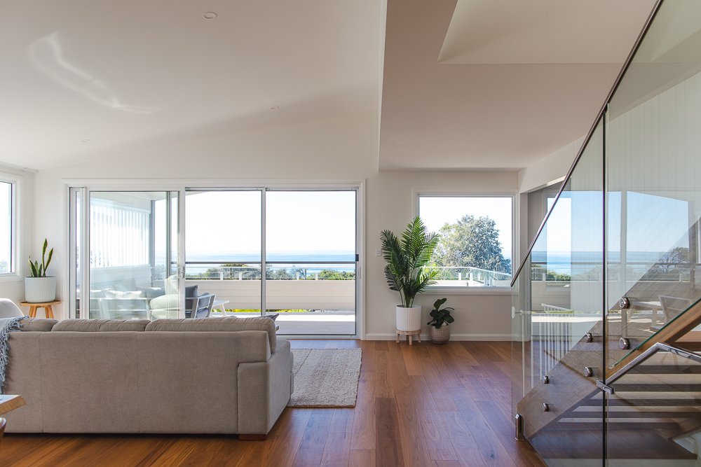 Ocean Drive Project: Custom Seaside Home on a Steep Sloping Block
