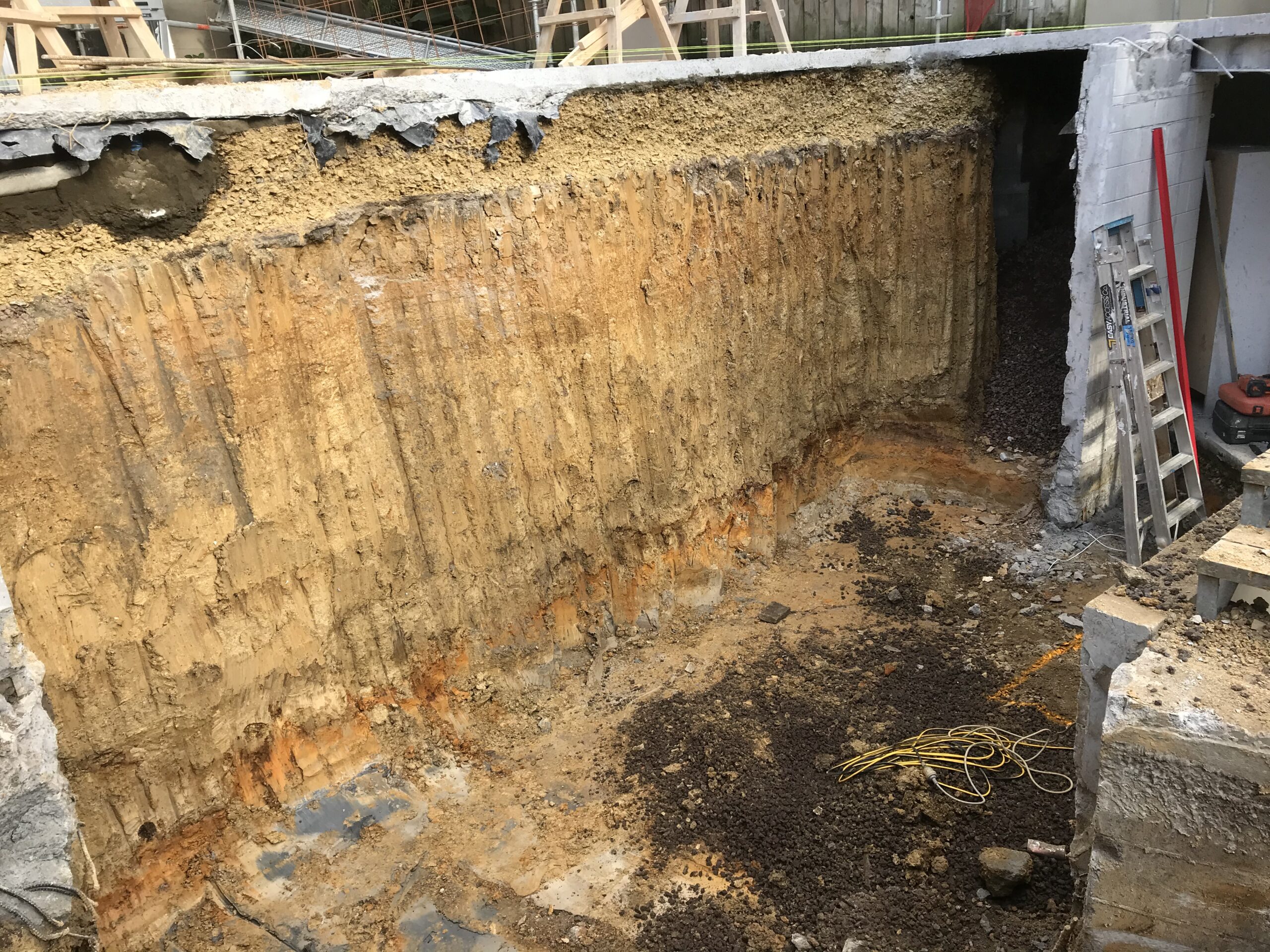 Scarborough Three-Storey Townhouse Foundation Works