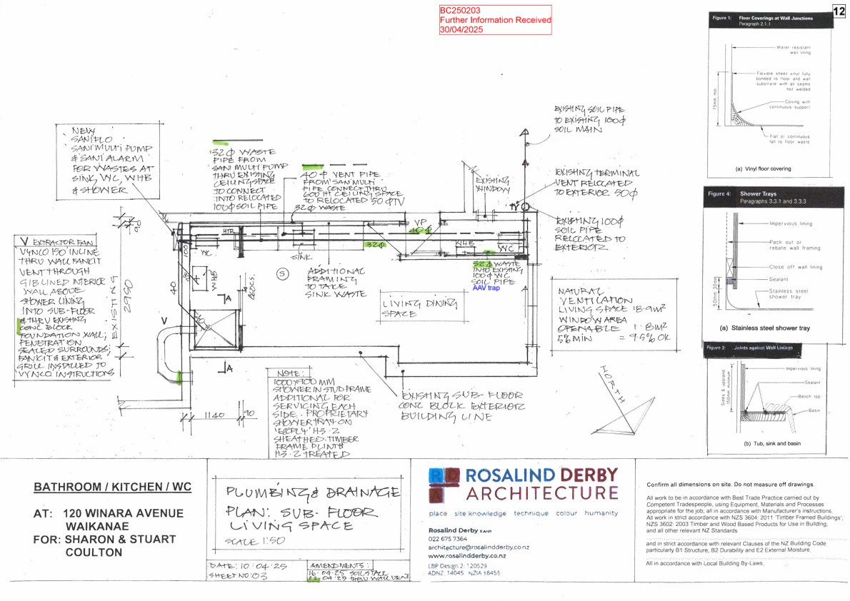 Floor plan · Waikanae Basement Conversion to Independent Apartment