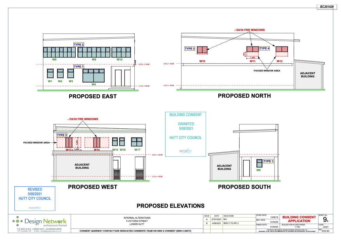 Floor plan · 9 Victoria Street Office Building Conversion to Residential Apartments