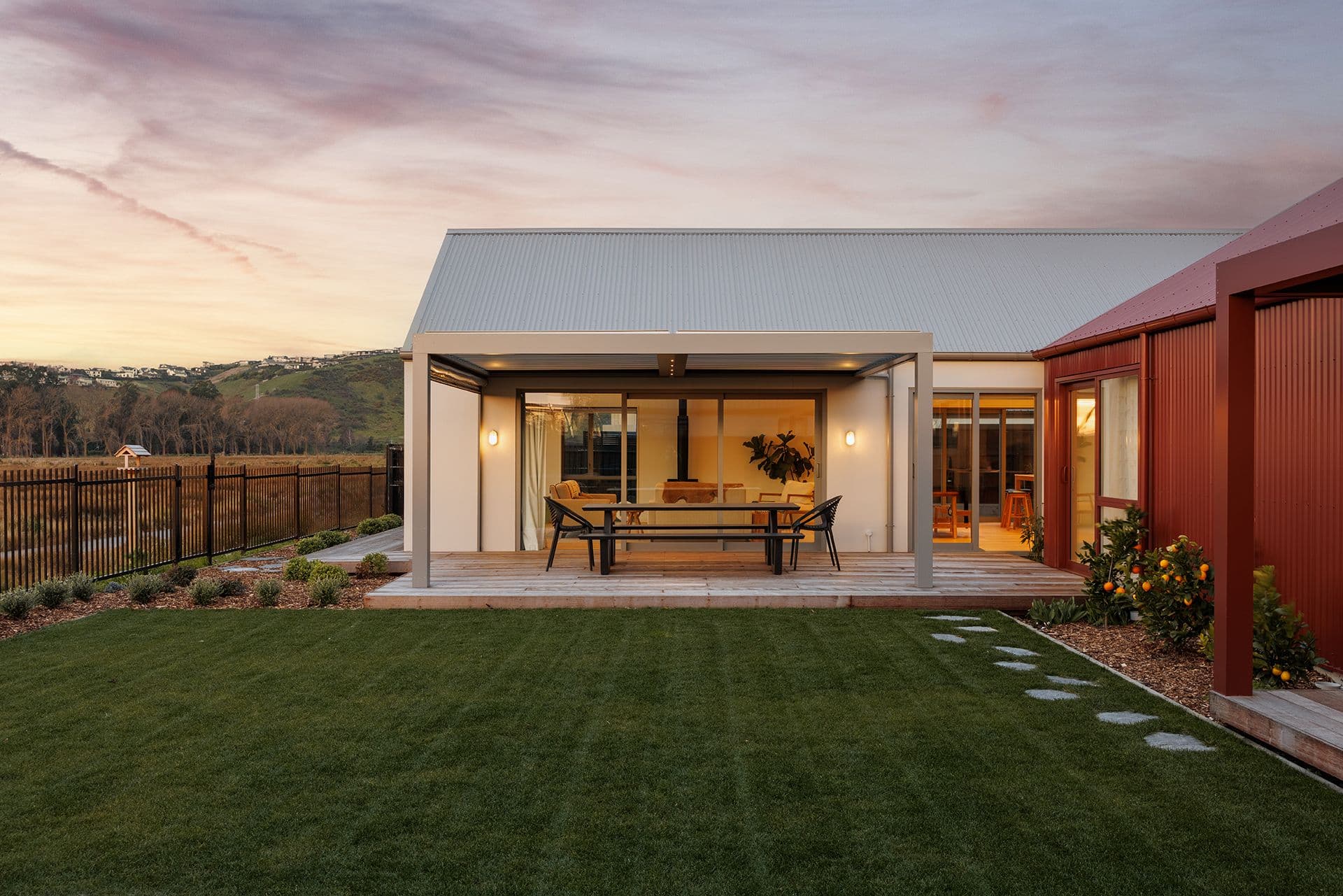 Modern home beside Halswell Reserve