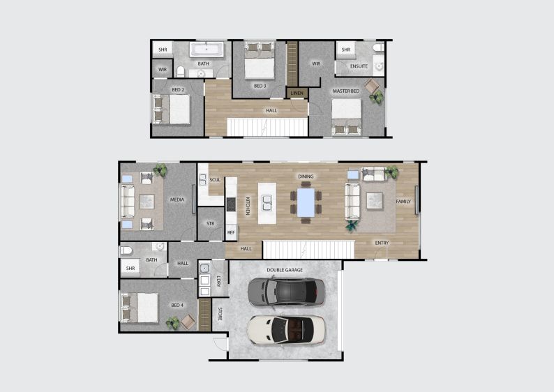 Floor plan · Auckland Display Home, Paerata Rise