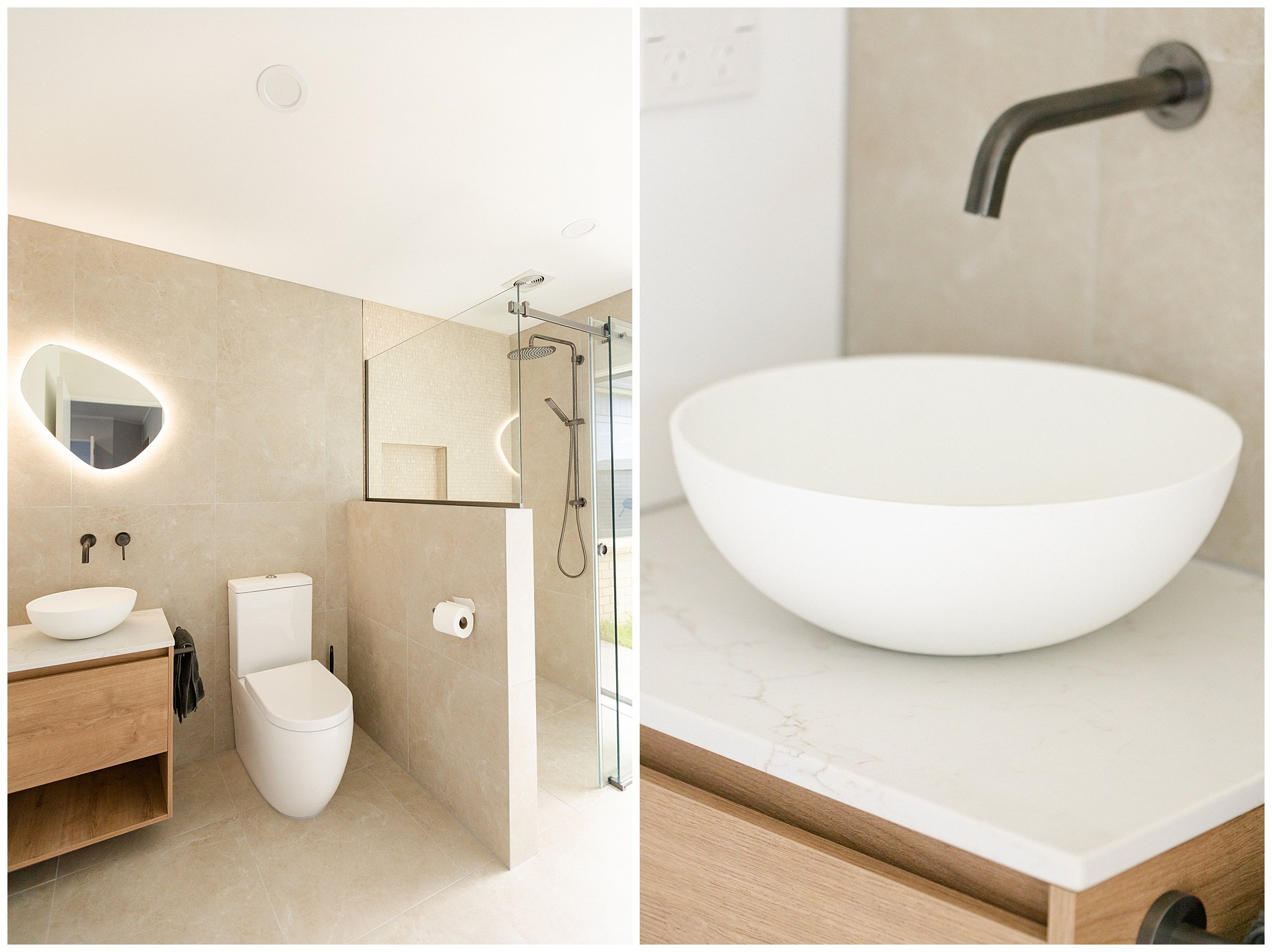 Papamoa Garage Conversion to Holiday Rental Suite and Tile Bathroom Renovation