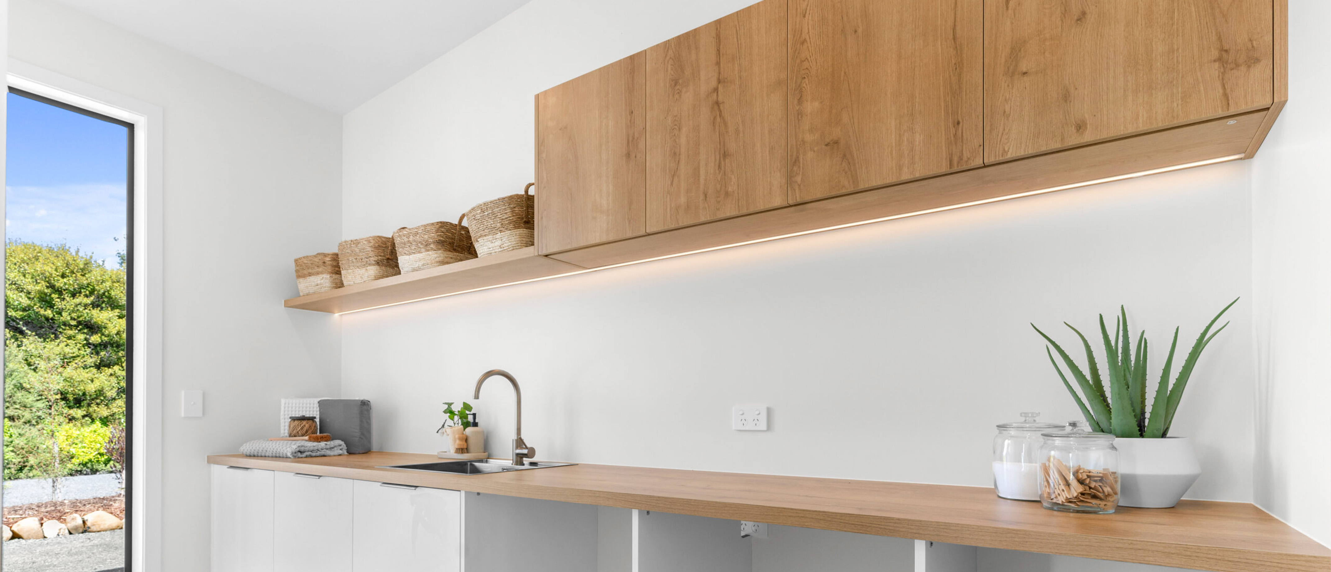 Langs Beach Residence Scullery and Laundry Customisation