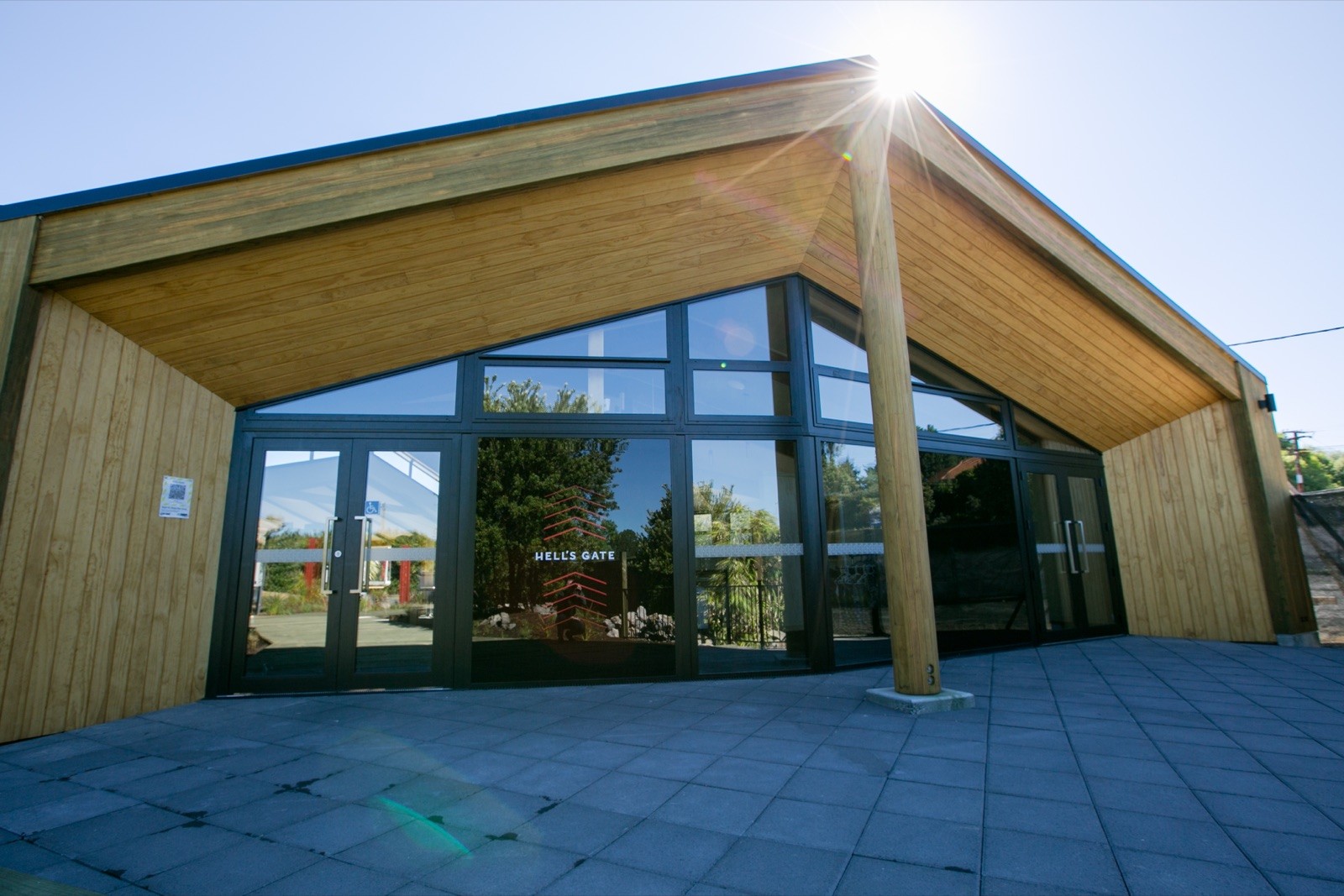 Hell's Gate Geothermal Park New Visitor and Retail Building