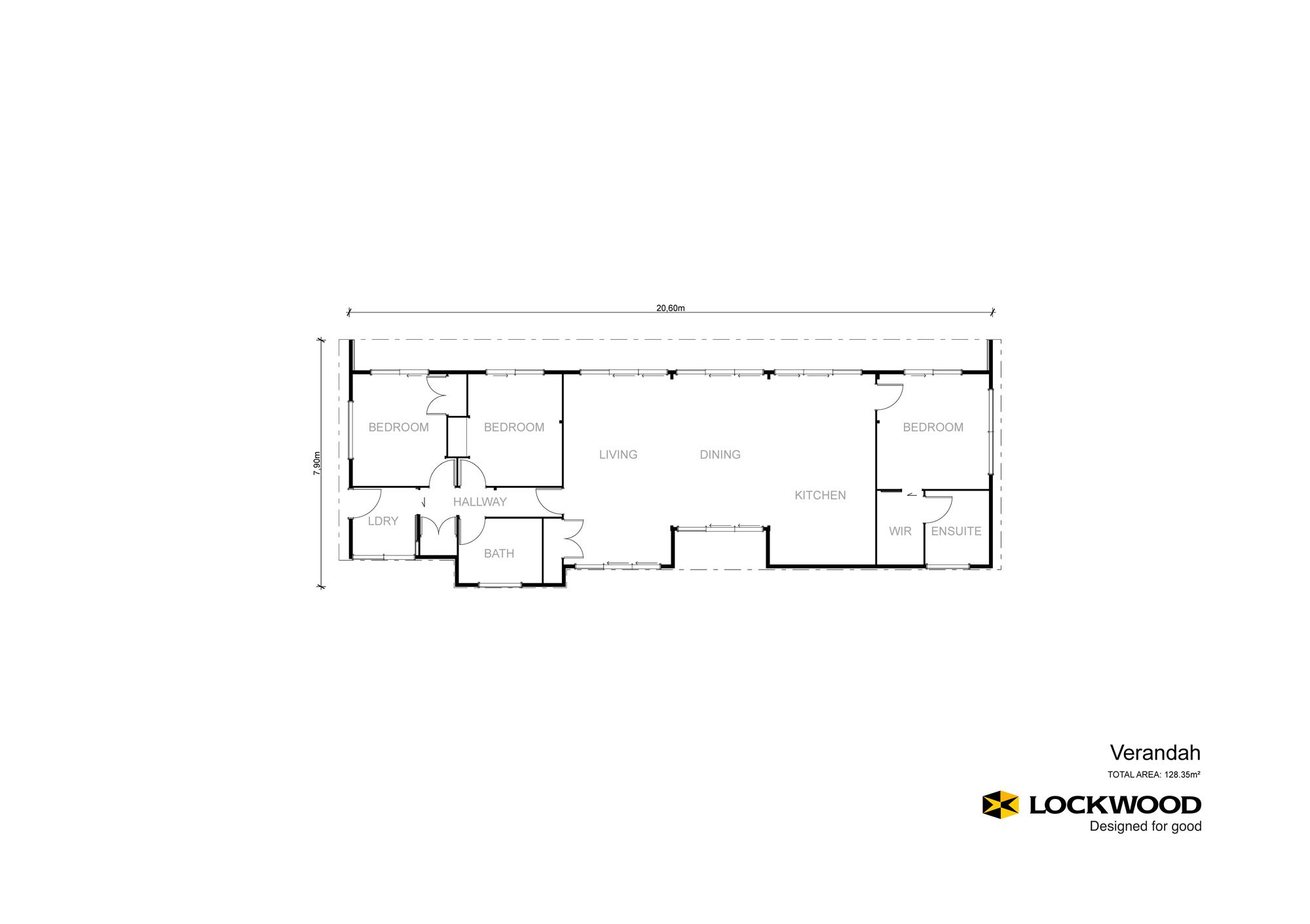 Floor plan · Verandah Display Home Design