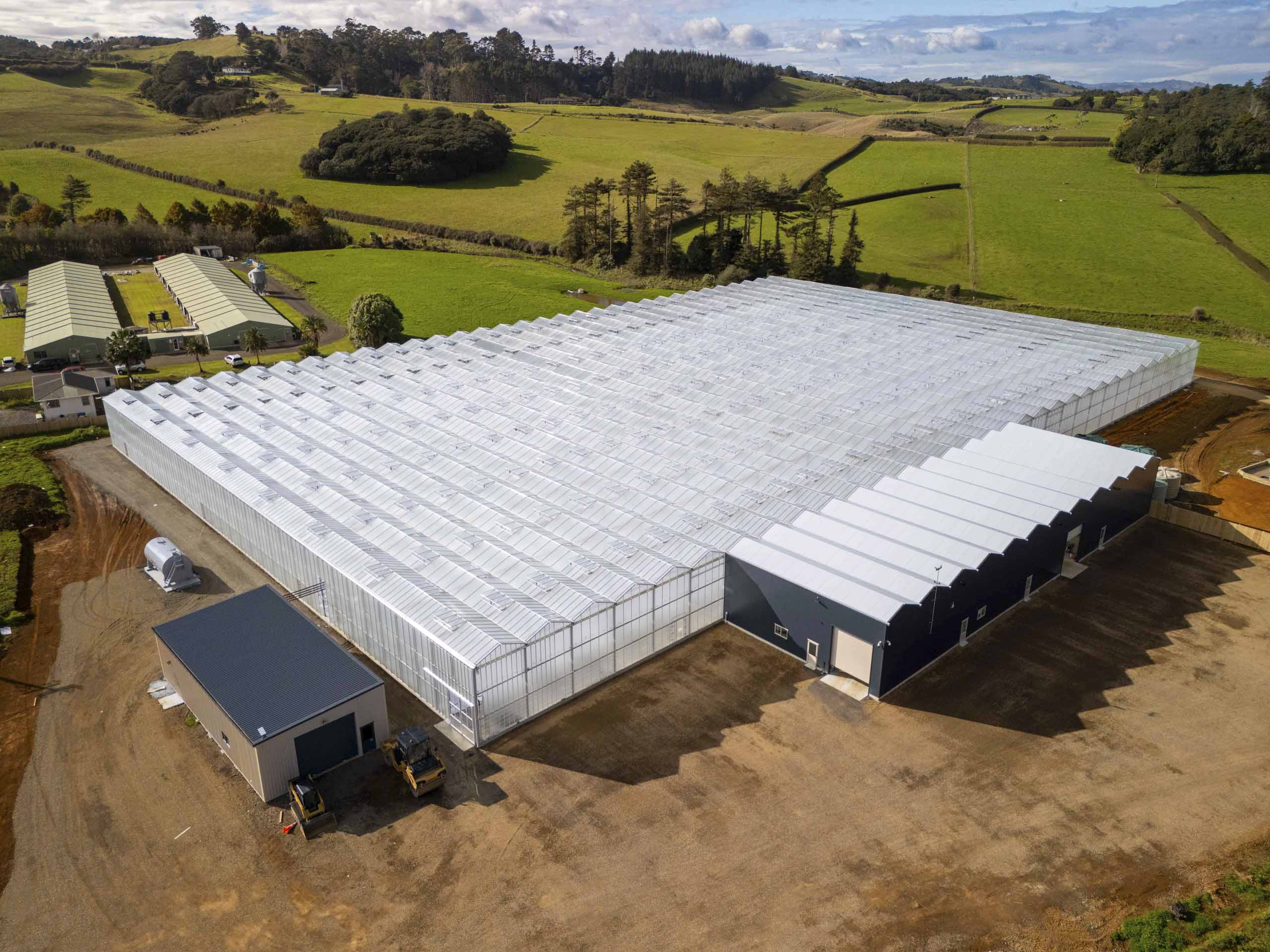 Aka Aka Produce Glass Greenhouse Project