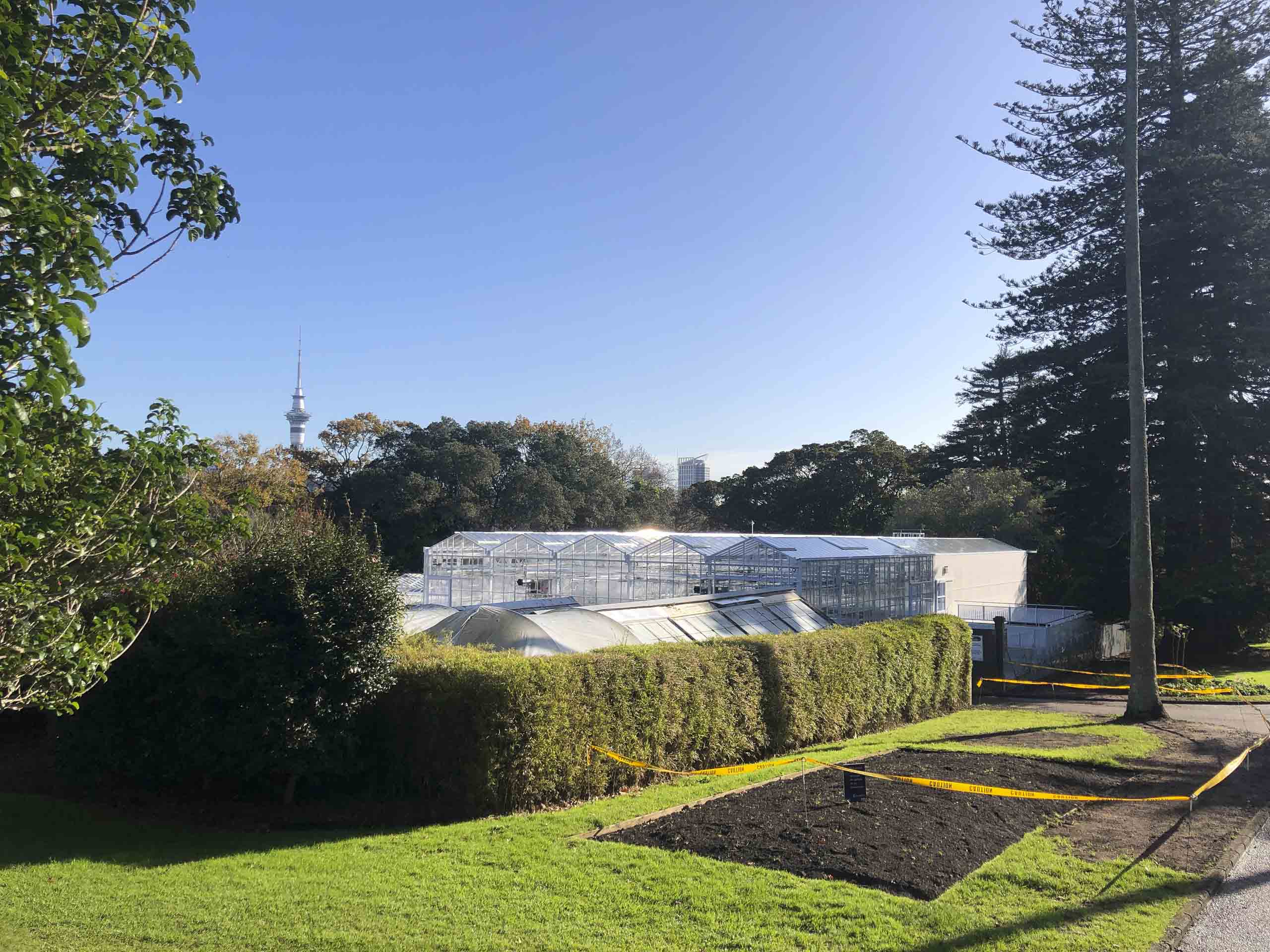 Auckland Botanic Gardens Propagation Greenhouse