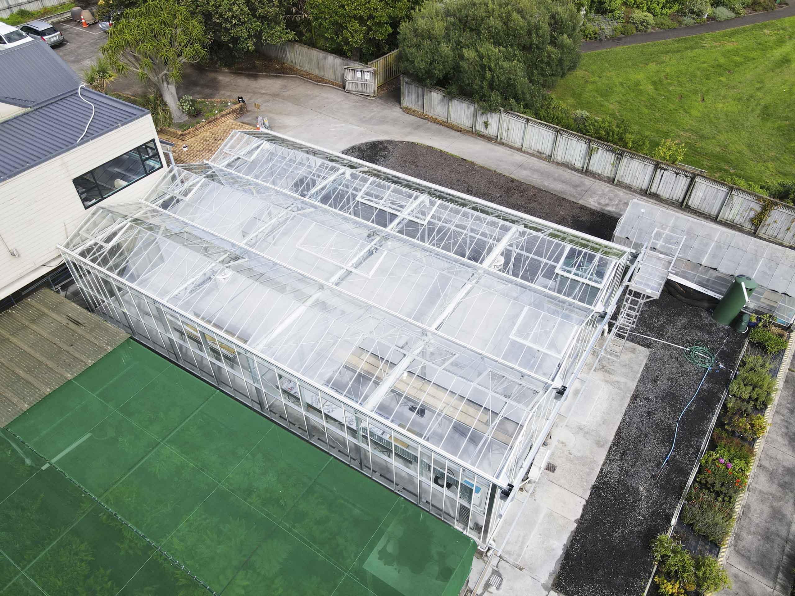 Auckland Botanic Gardens Propagation Greenhouse