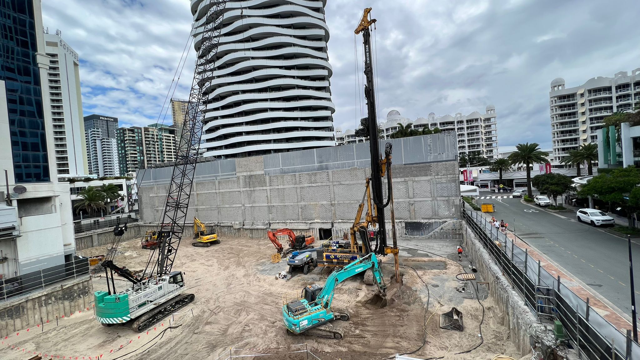 Baulkham Hills Two-Level Basement Slope Protection Pile Works