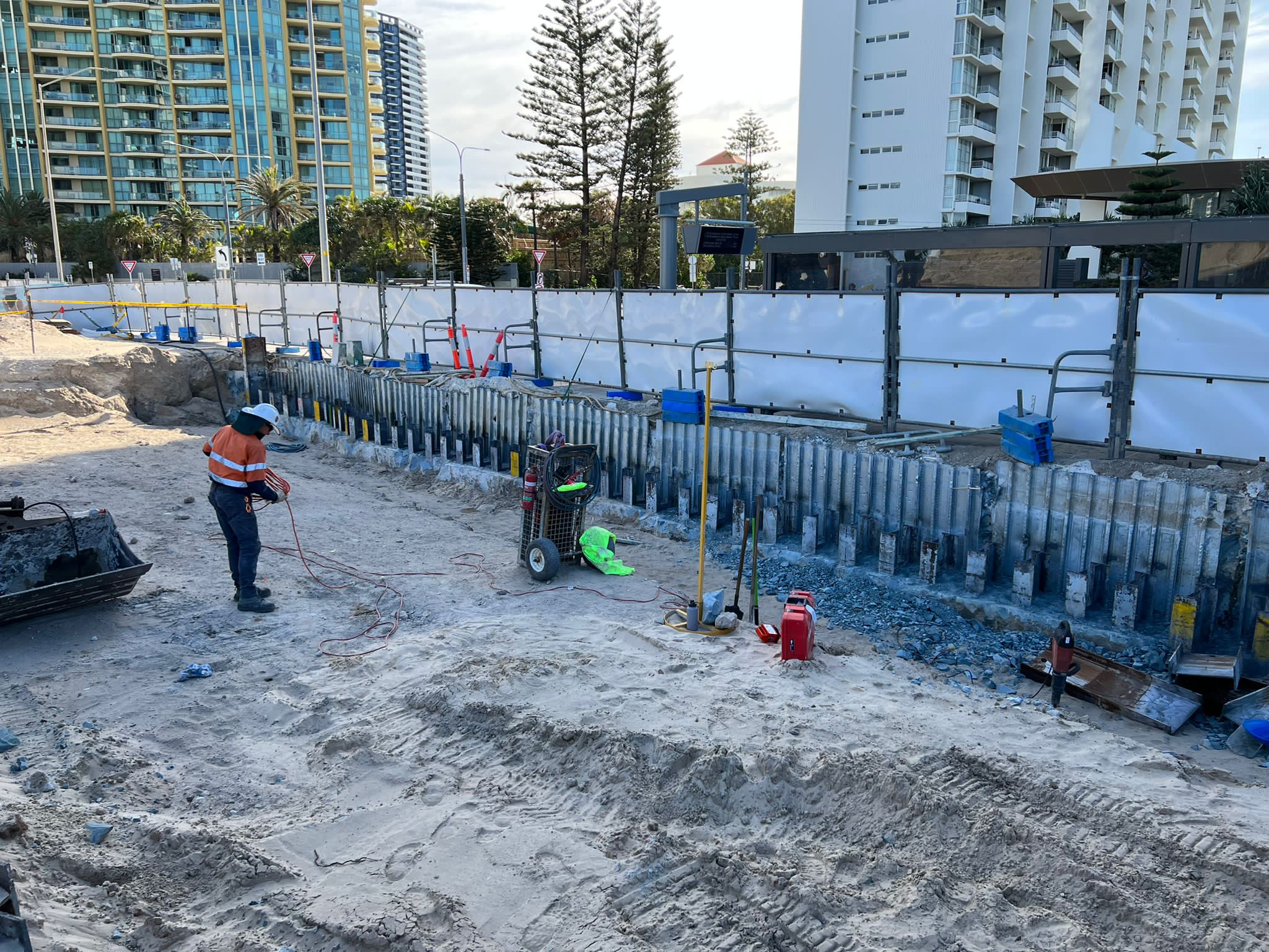 Iconica Surfers Paradise Basement Retention Works