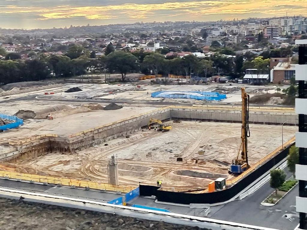 Pagewood Phase 2 - Công trình cọc và chống đỡ