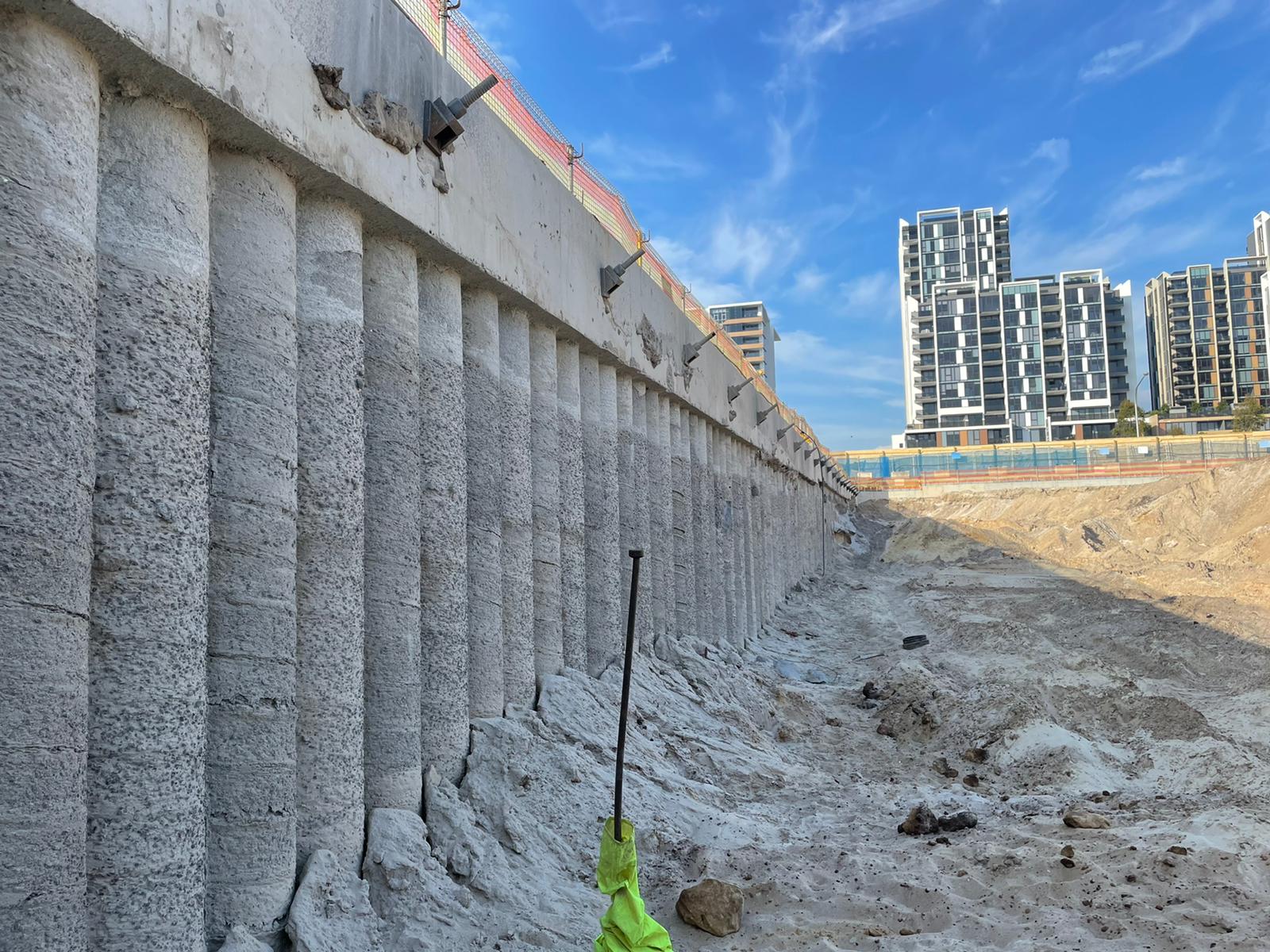 Pagewood Phase 2 - Công trình cọc và chống đỡ