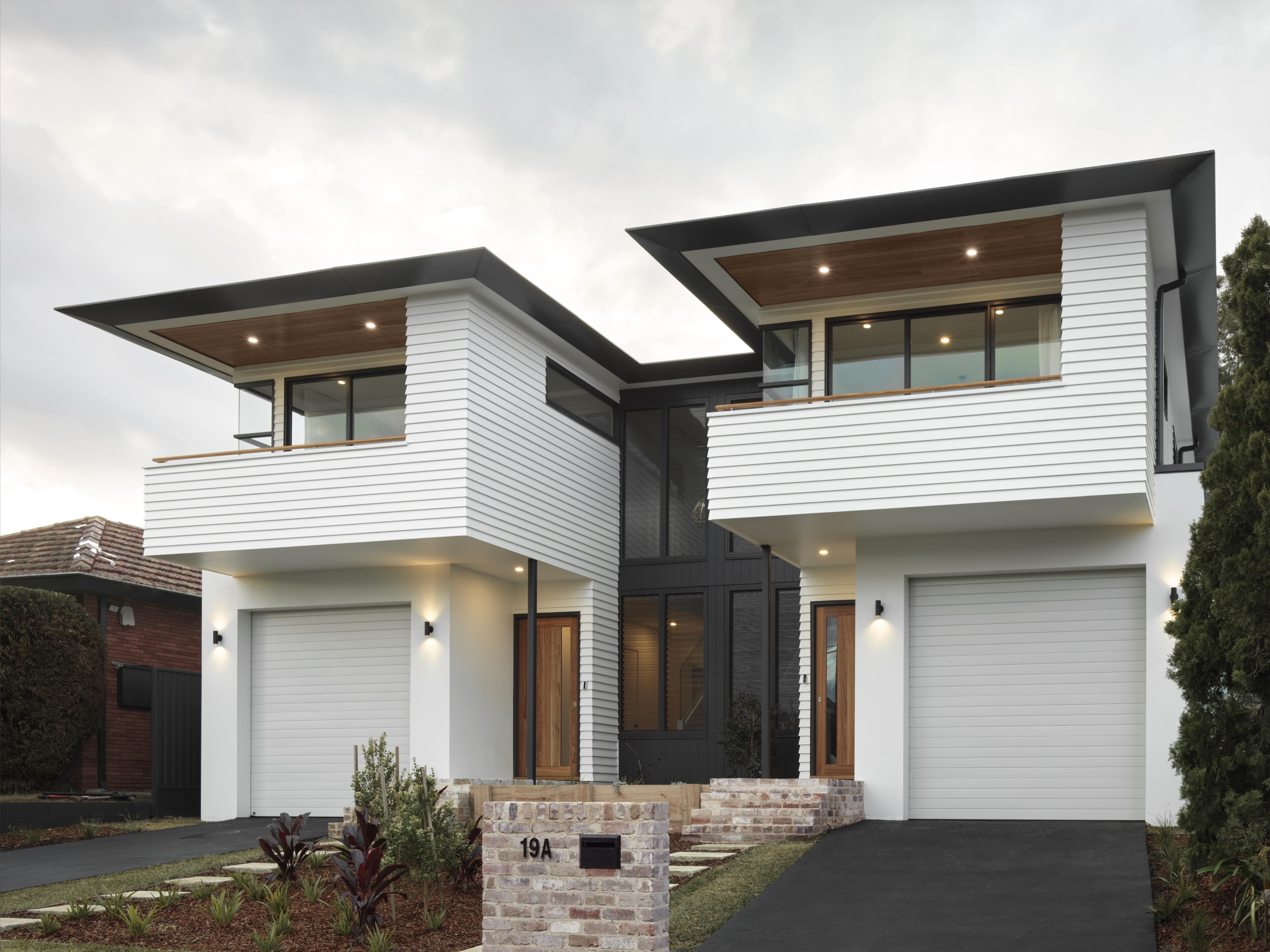 Gymea Bay 现代风格双拼住宅