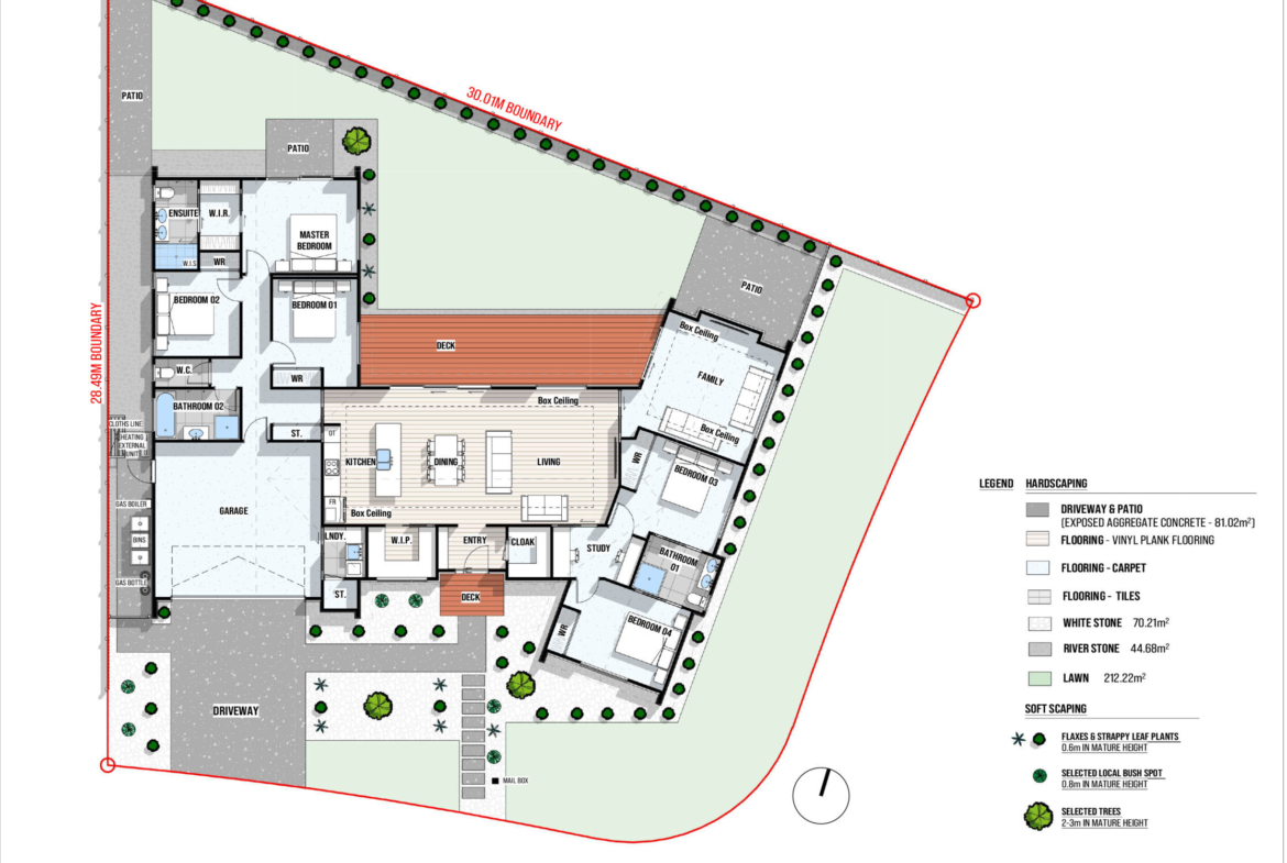 Floor plan · Halswell 5 Bedroom 3 Bathroom Standalone House 236.8 sqm