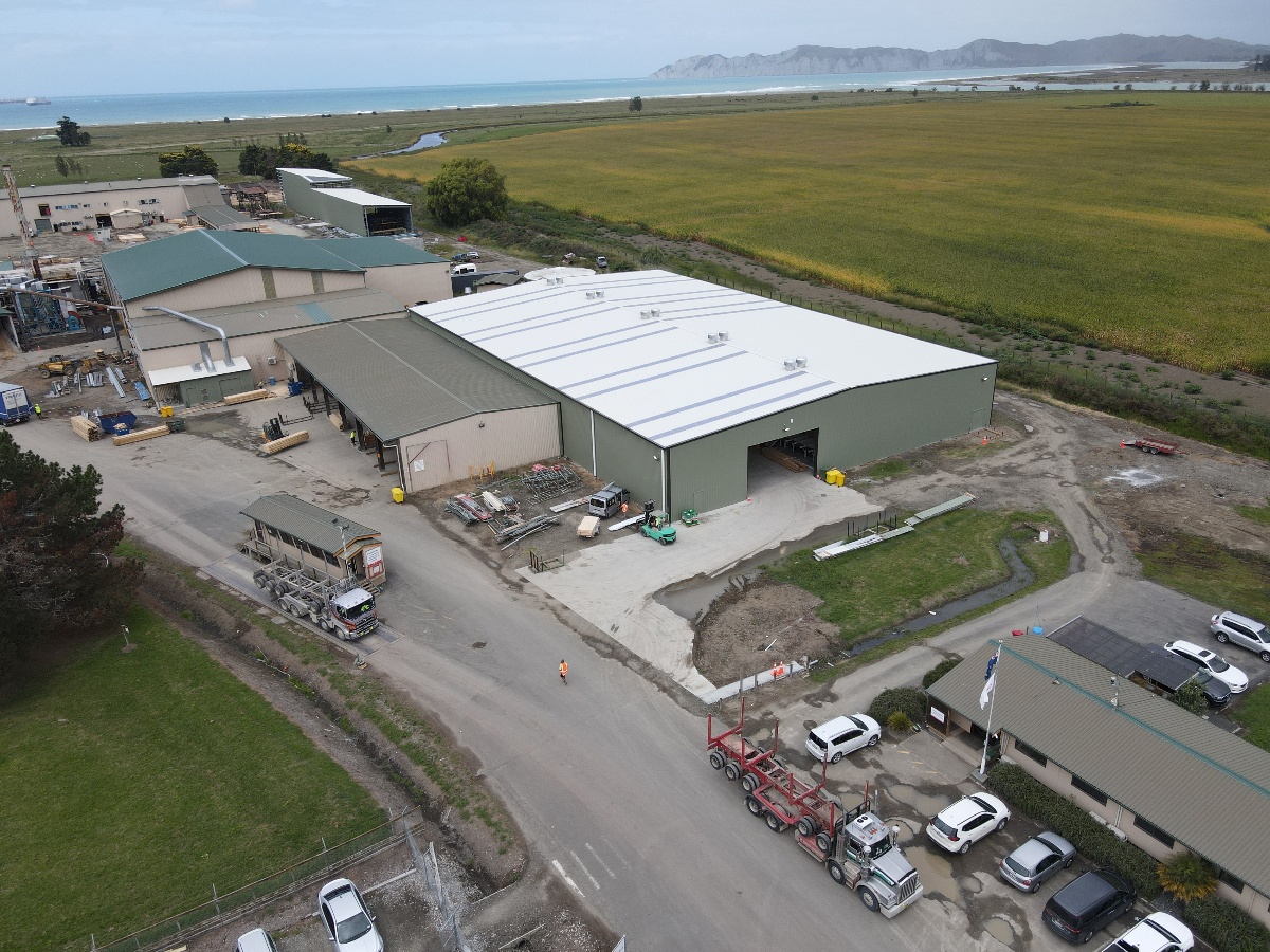 Kiwi Lumber Gisborne Timber Processing Plant