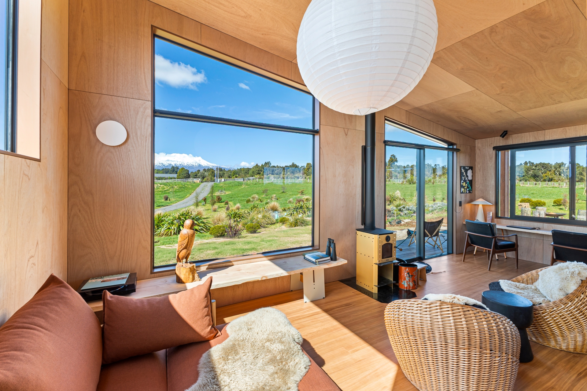 Kaha: Rangataua compact comfortable holiday cottage