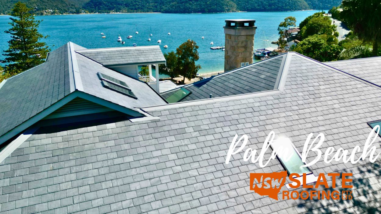 Old House in Palm Beach Gets New Welsh Slate Roof