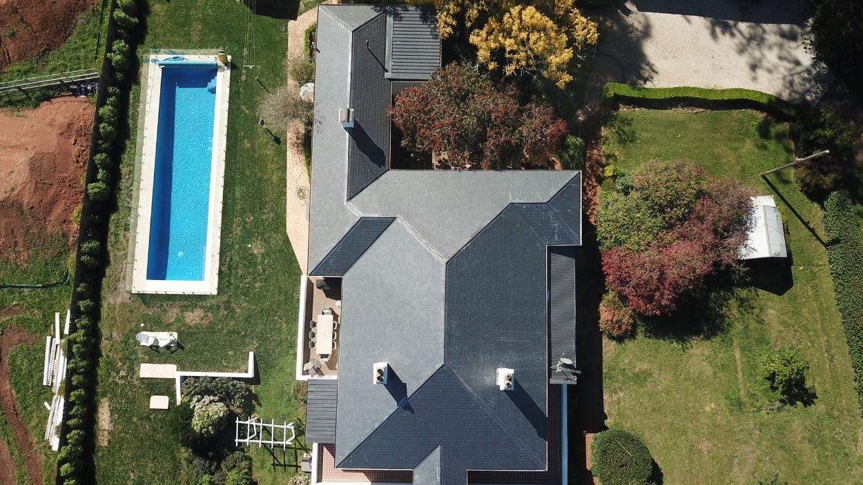 Cải tạo mái nhà nghỉ dưỡng gia đình tại Bowral bằng ngói đá Glendyne Canada