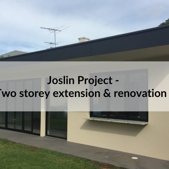 Joslin 住宅擴建翻新項目