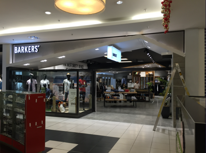 Lower Hutt Queensgate商场Barkers店铺装修