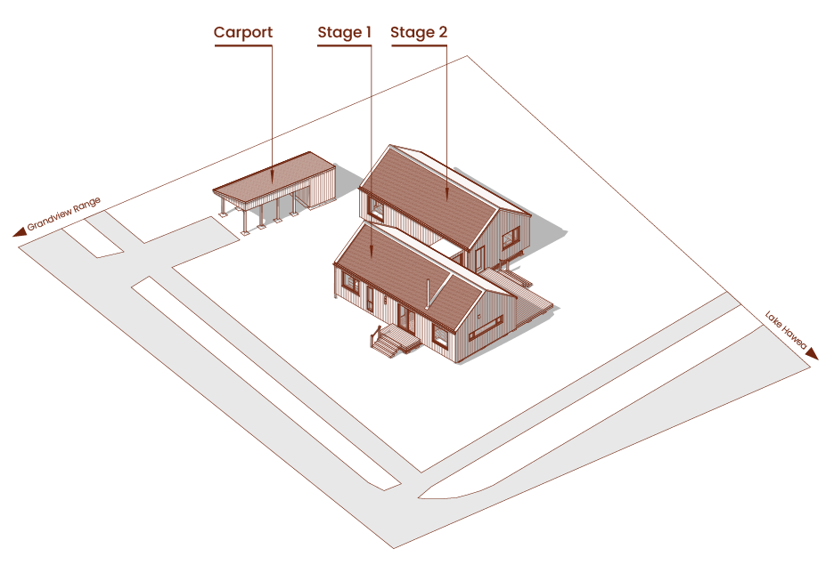 Floor plan · Lake Hāwea High Performance Residence