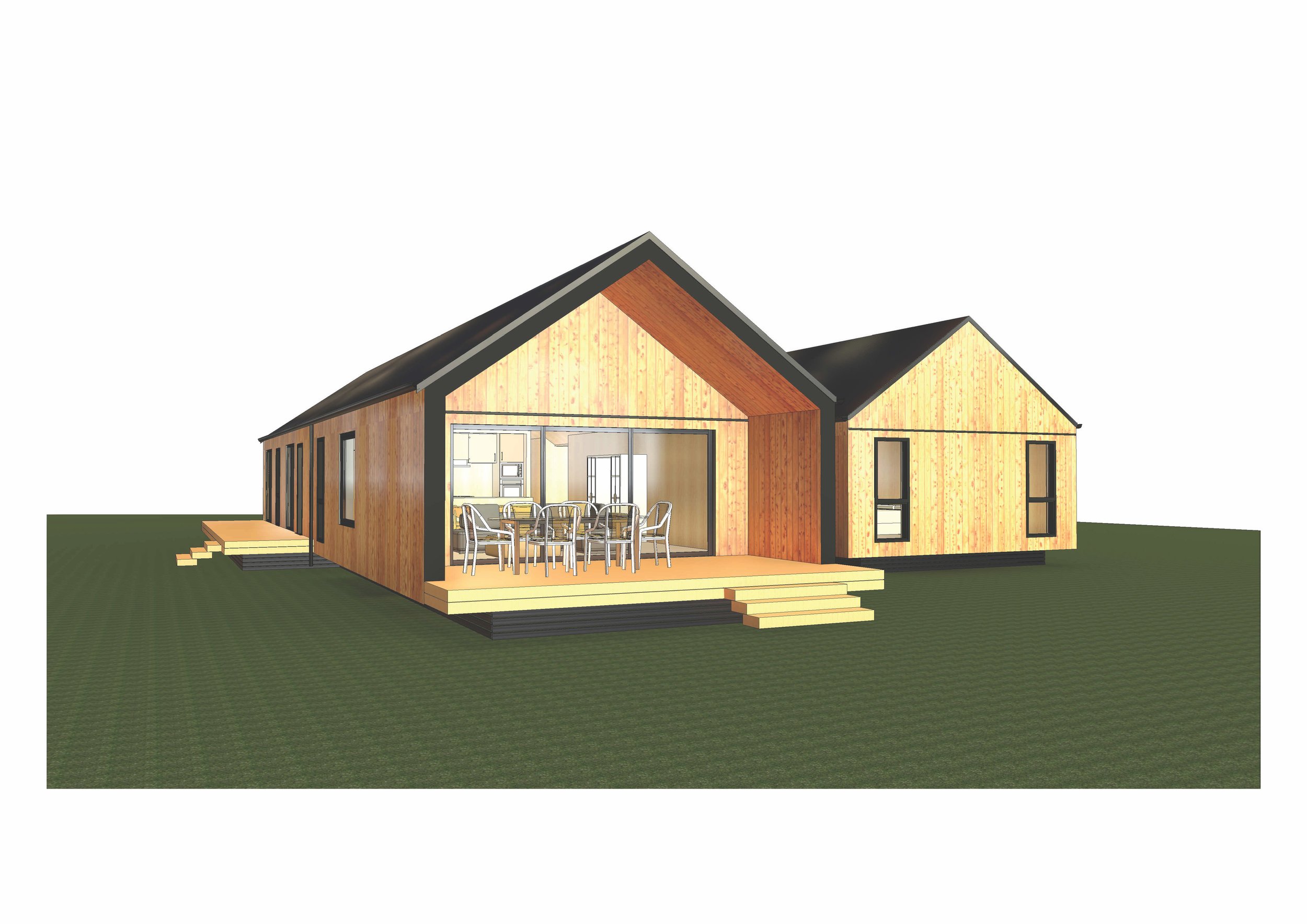 Mangaroa Barns Barn-style Residence