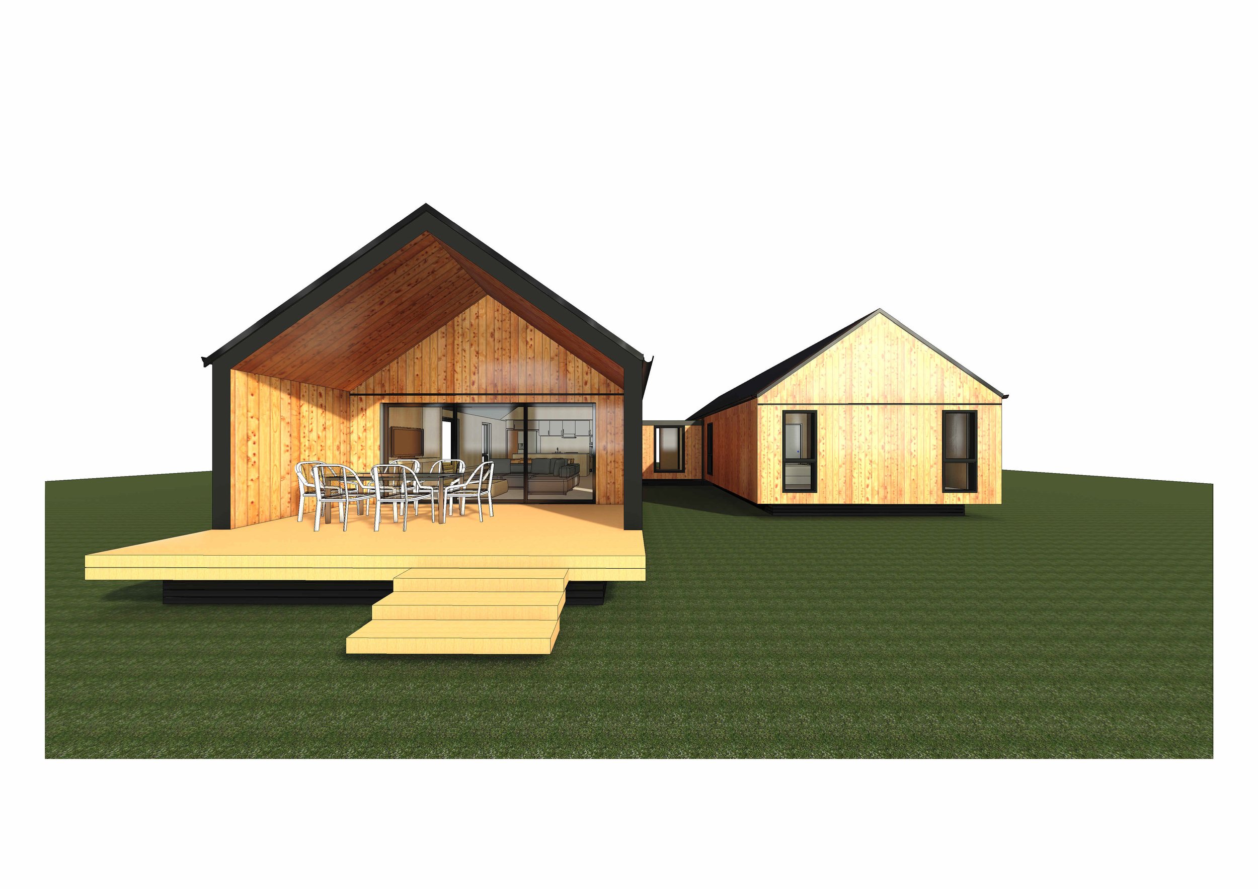 Mangaroa Barns Barn-style Residence