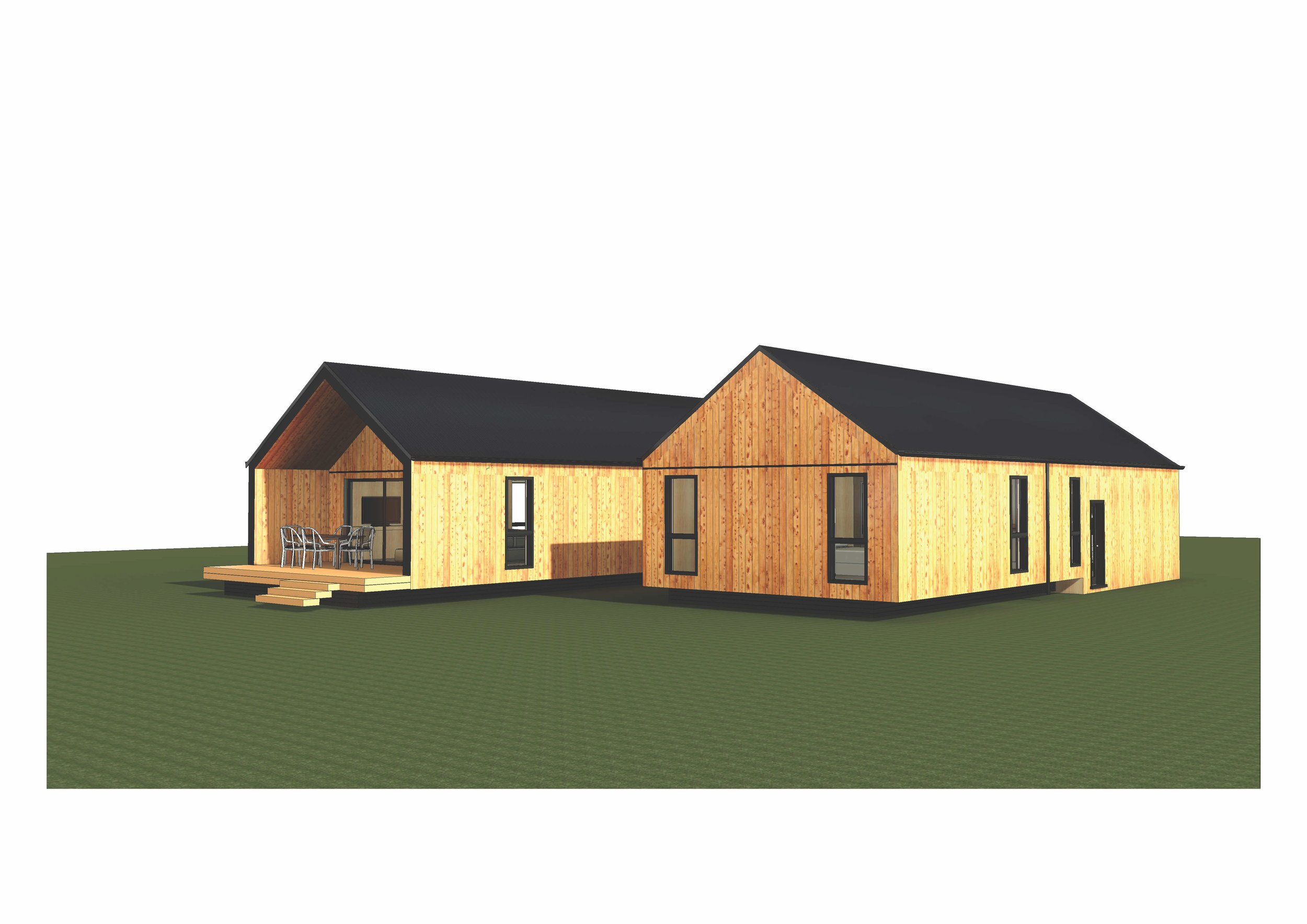 Mangaroa Barns Barn-style Residence