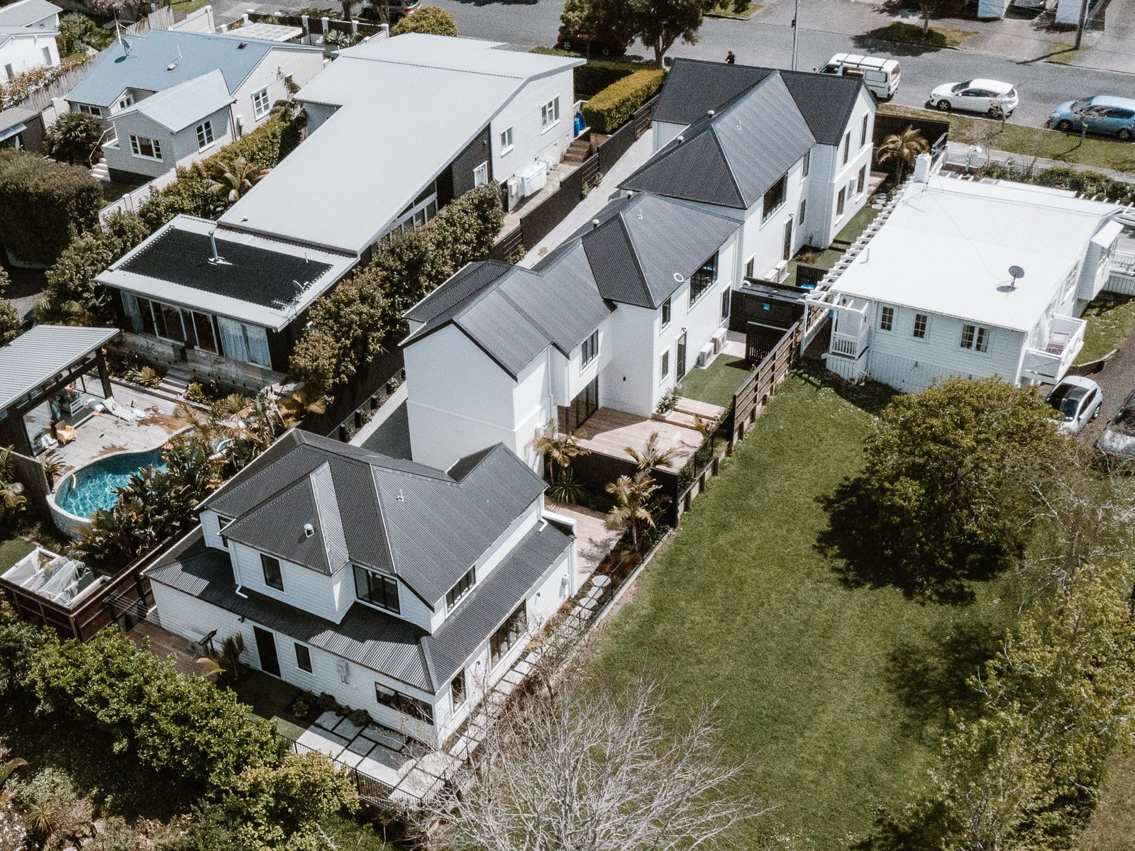 Auckland Point Chevalier Three-Unit Residential Subdivision Development