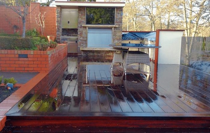 Hamilton Terrace and Fenced Courtyard Renovation