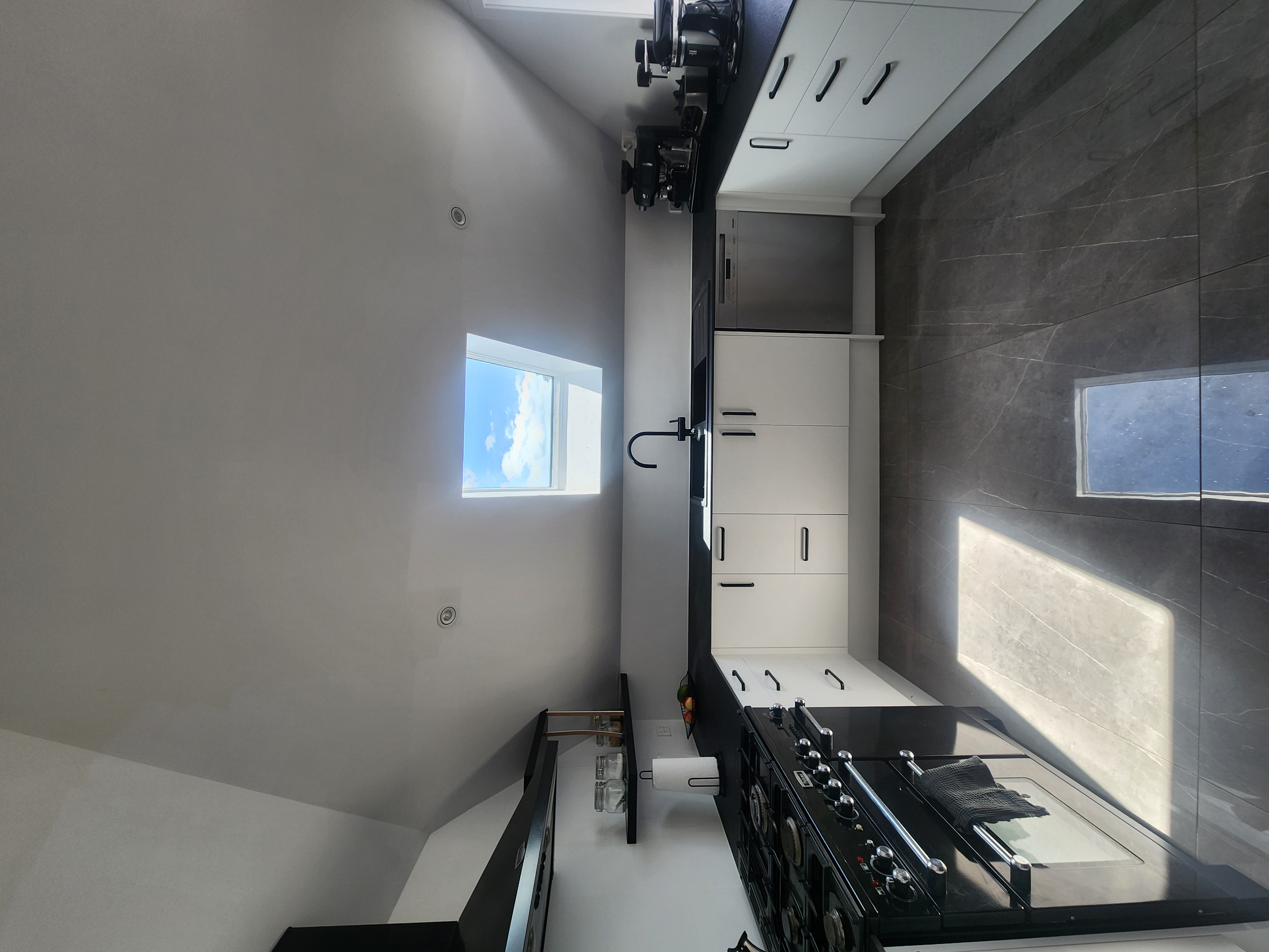 Greenlane Black and White Modern Kitchen Renovation