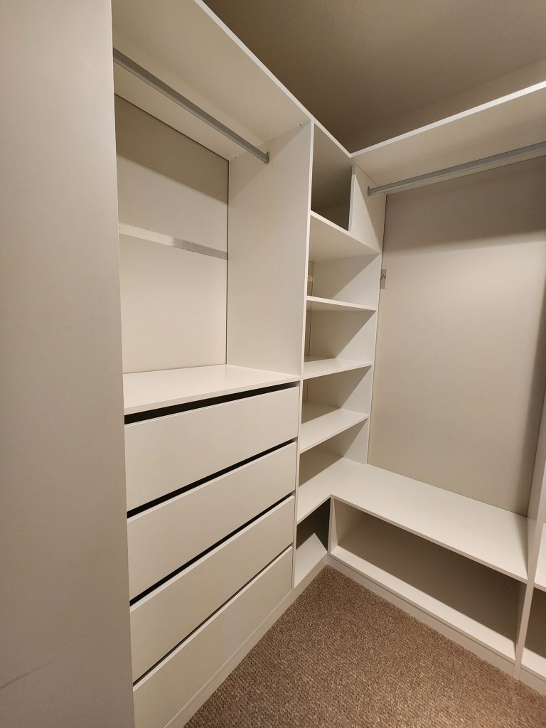 Orewa Custom Walk-in Wardrobe