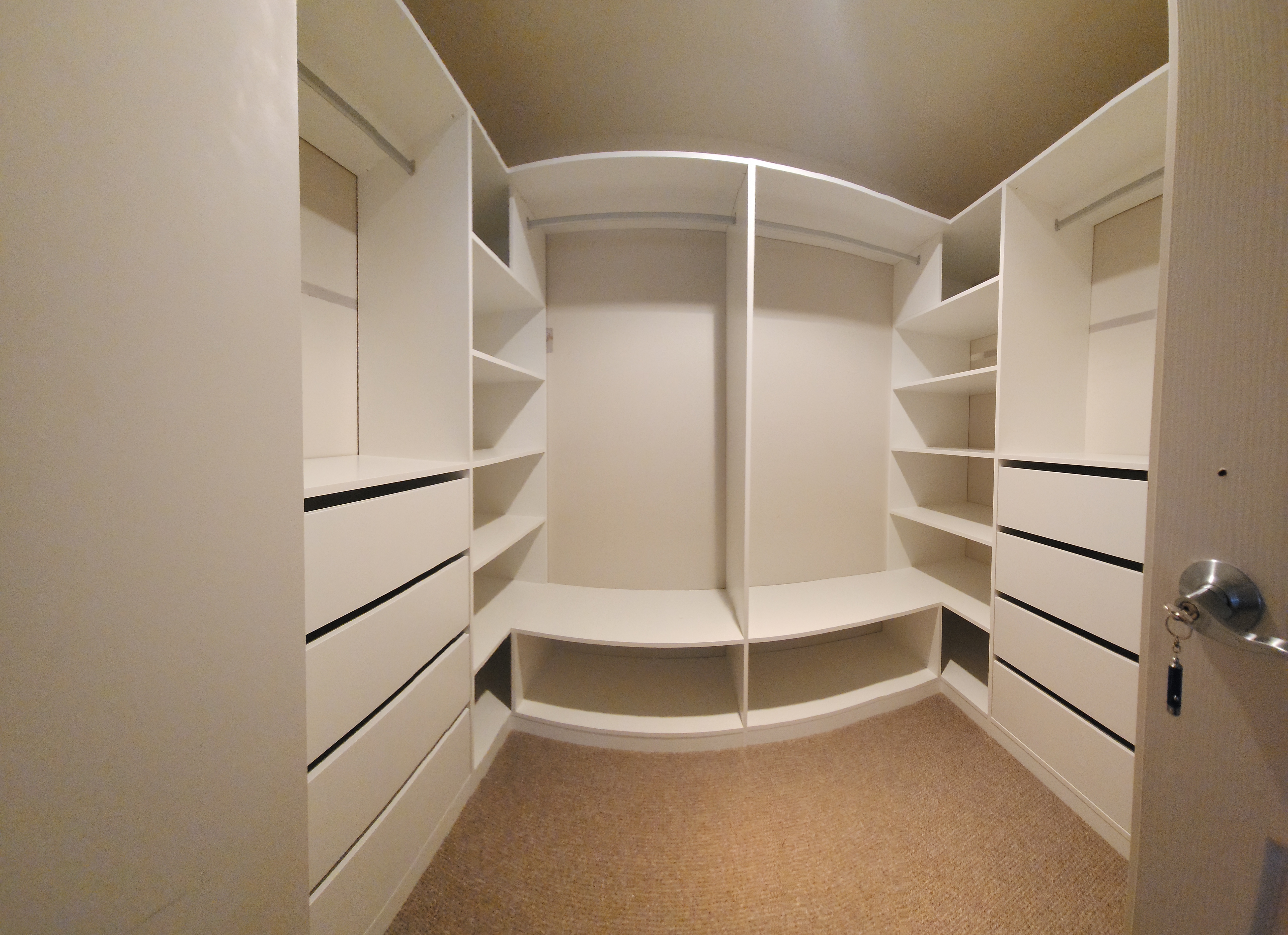 Orewa Custom Walk-in Wardrobe