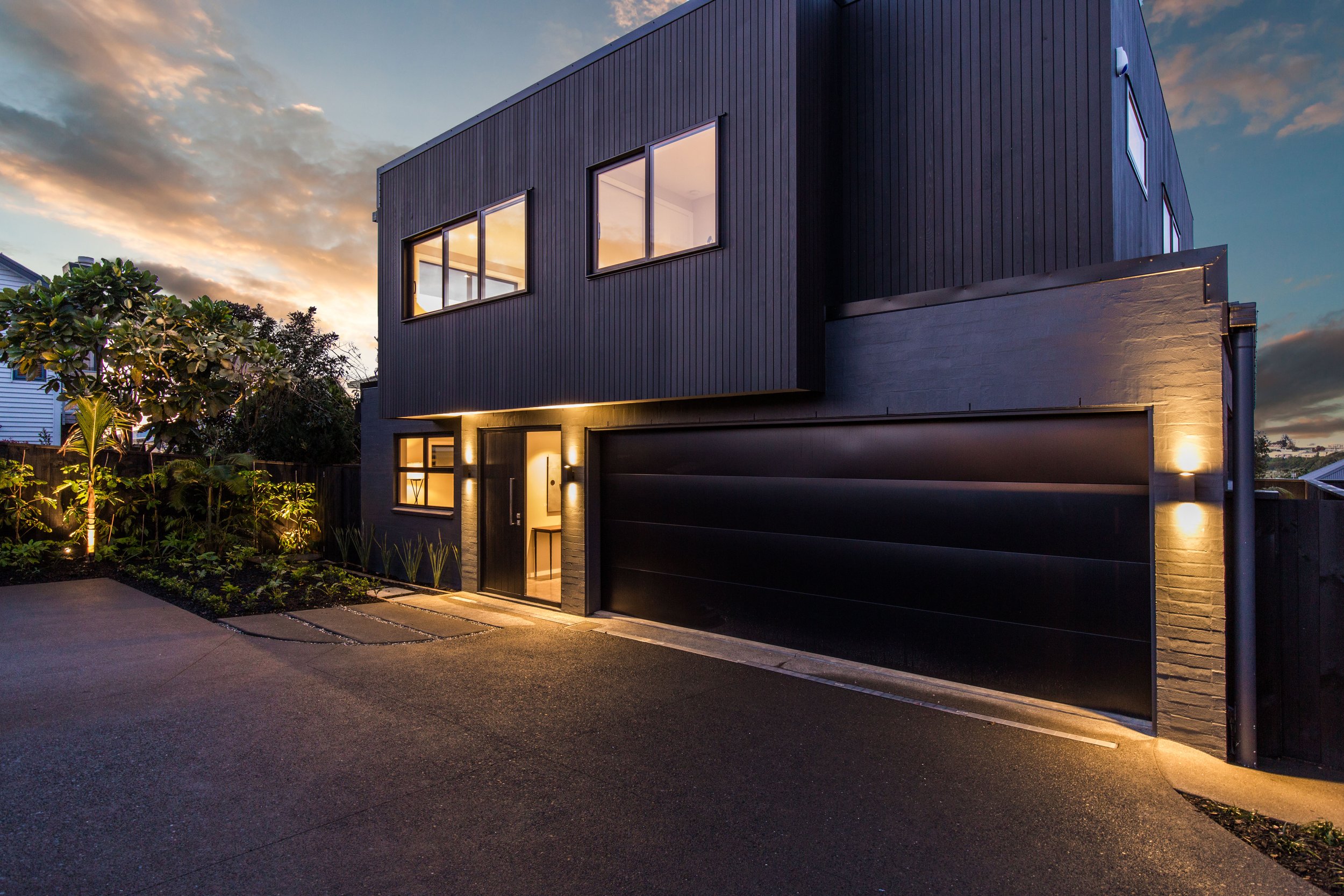 Finch Street: Old Villa Reconstruction and Two New Residences