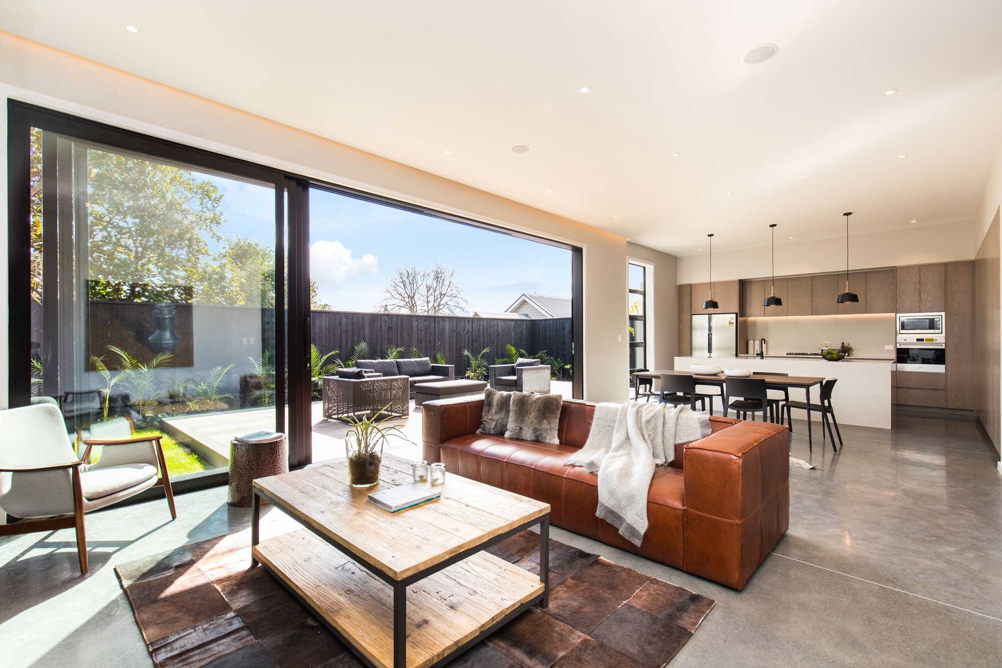 Finch Street: Old Villa Reconstruction and Two New Residences