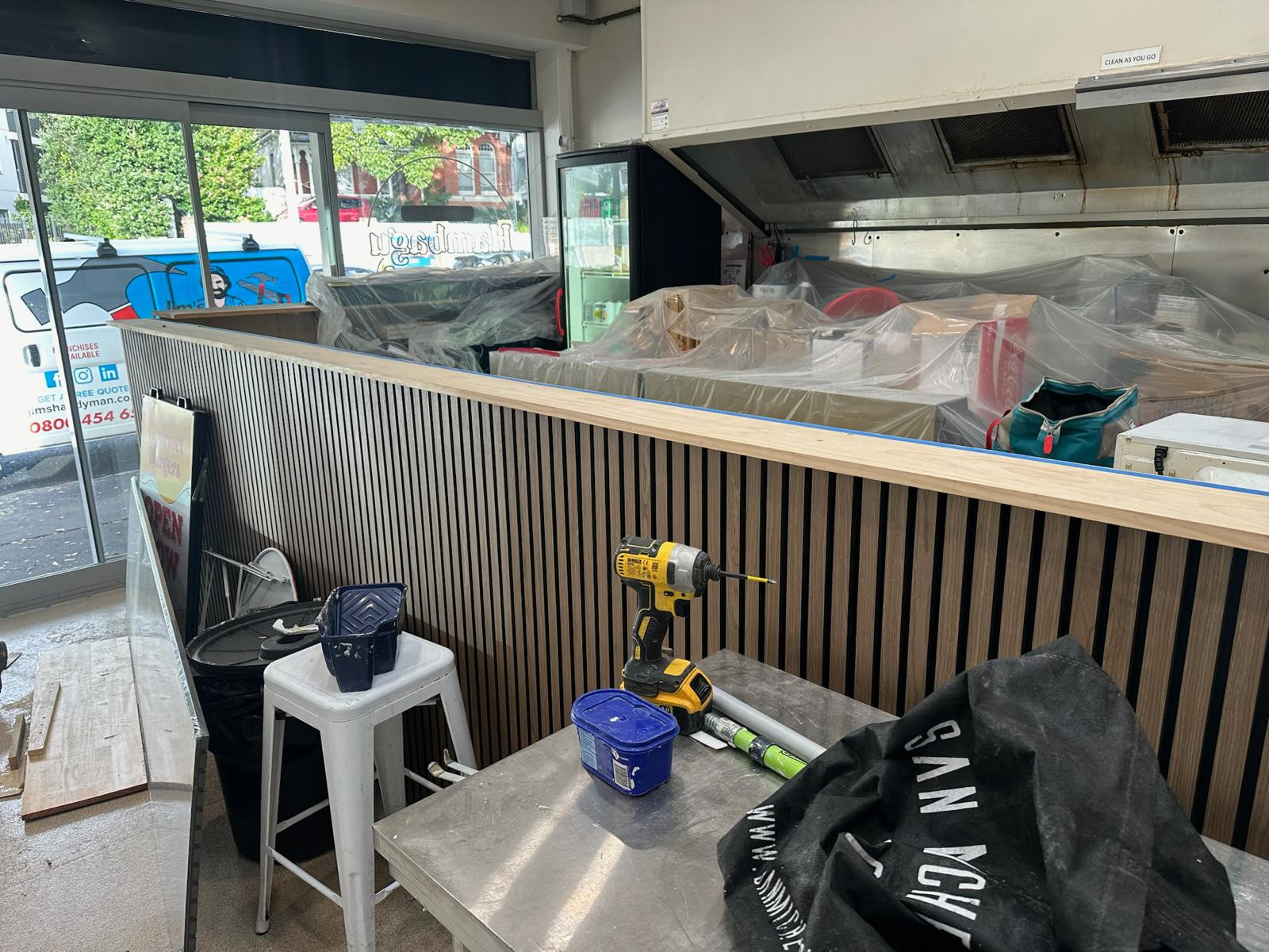 Auckland Epsom shopfront renovation project