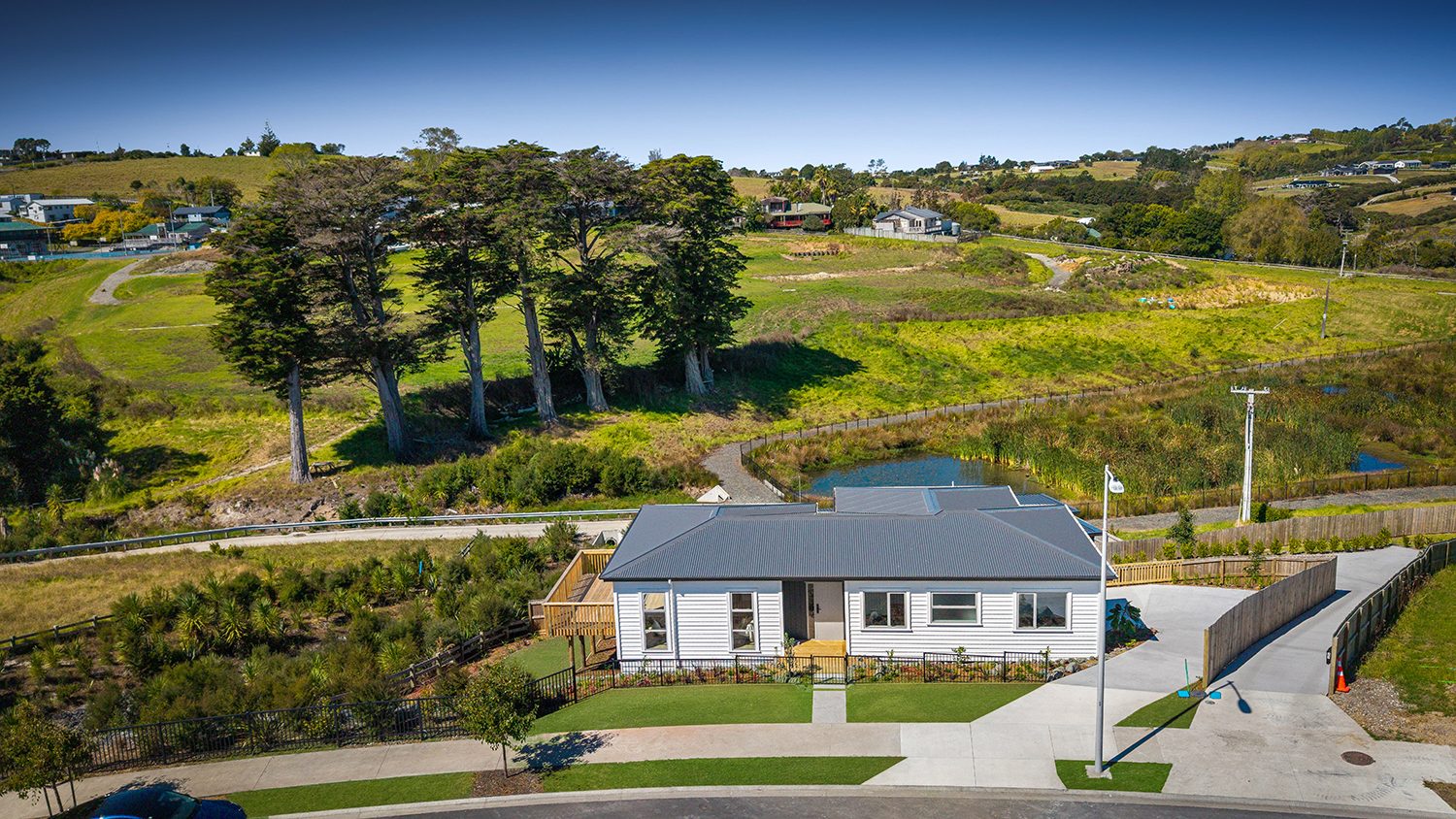 Modern New Home at Snells Beach
