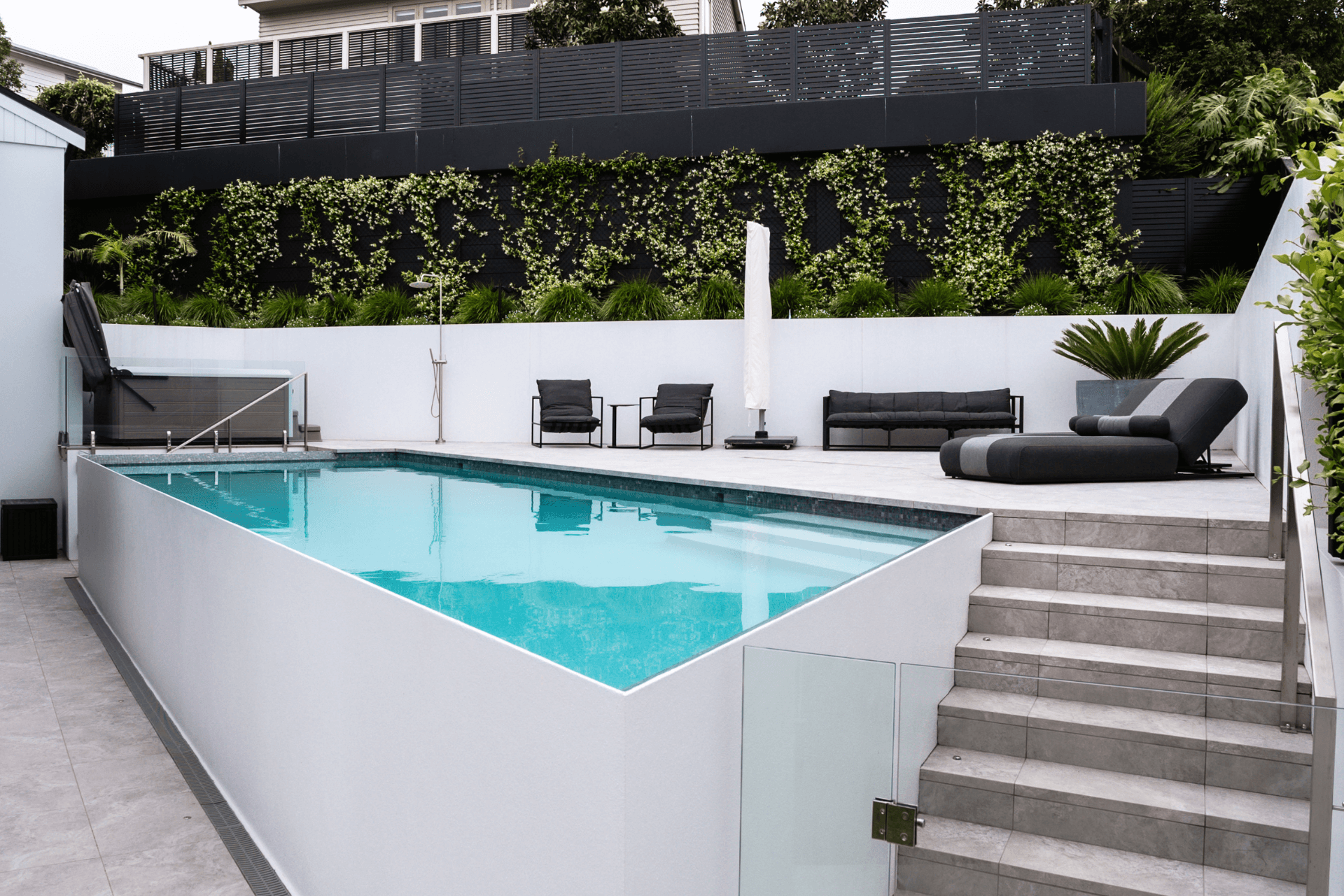 Kohimarama Backyard Pool and Landscape Renovation