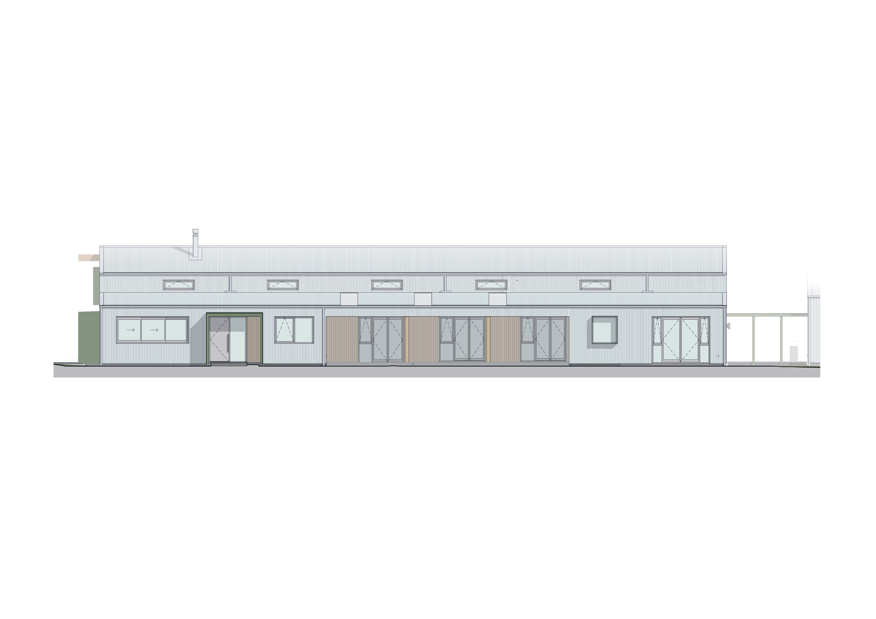 平面图 · 皇后镇Arrow Junction建筑住宅改造项目