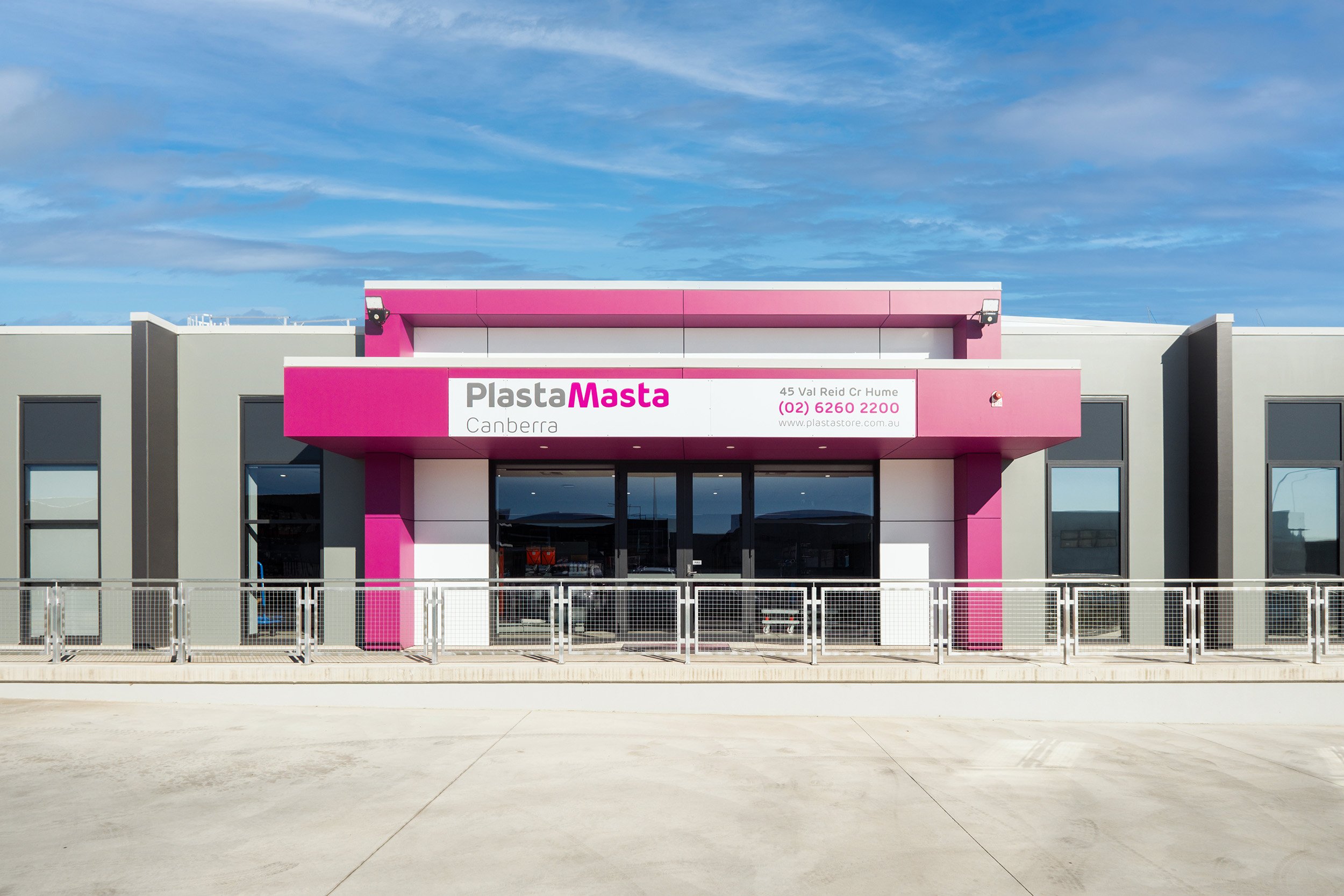 Hume PlastaMasta Distribution Warehouse