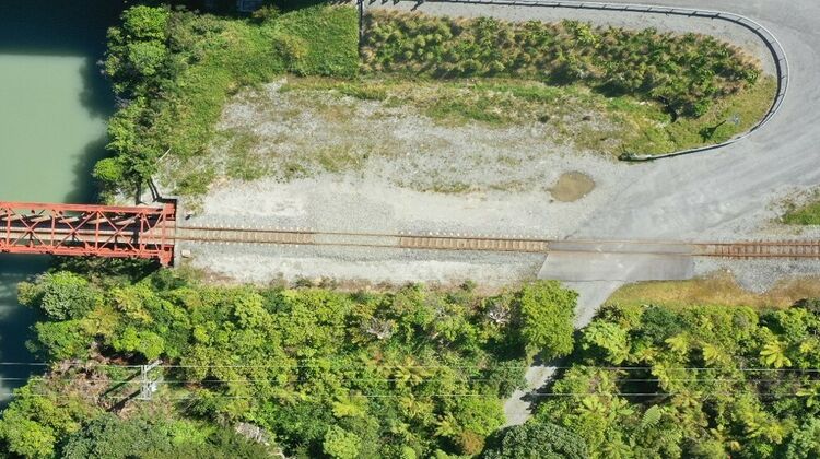Floor plan · Bridge 13 Hokitika Railway Truss Beam Replacement Project