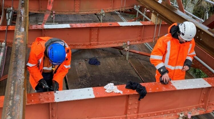 Bridge 13 Hokitika Railway Truss Beam Replacement Project