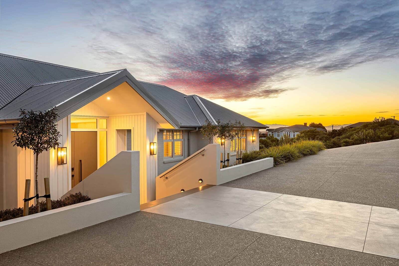 Port Hills Custom Hillside Residence