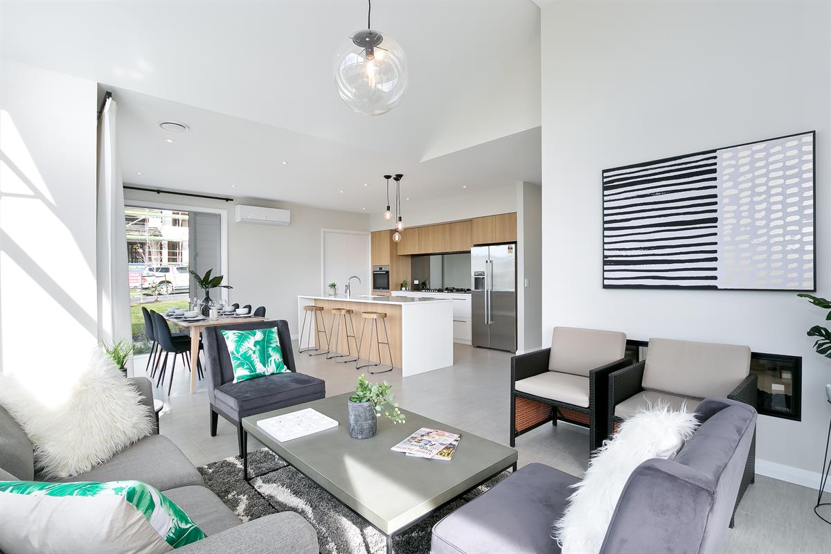 Millwater Display Home: Four Bedroom Two Bathroom Modern Residence