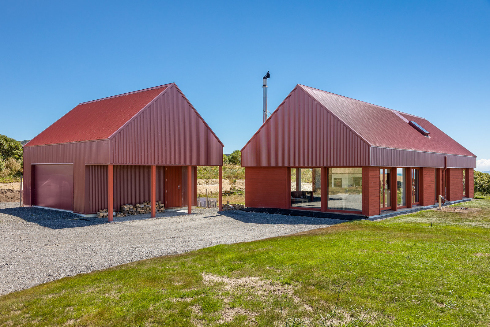 Awatere Valley 紧凑型保温住宅
