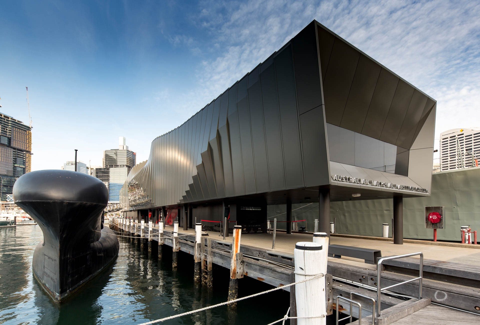 Warships Pavilion Curtain Wall Works