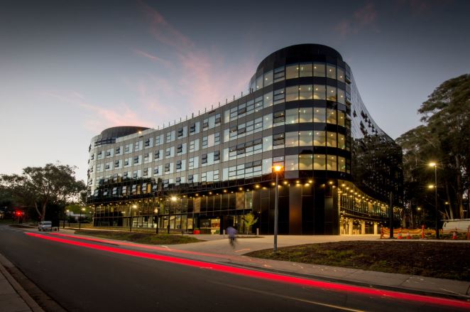 ANU Wamburun Hall Student Accommodation Curtain Wall Works