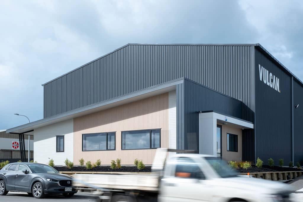 Napier Vulcan Steel Warehouse and Office Building Project