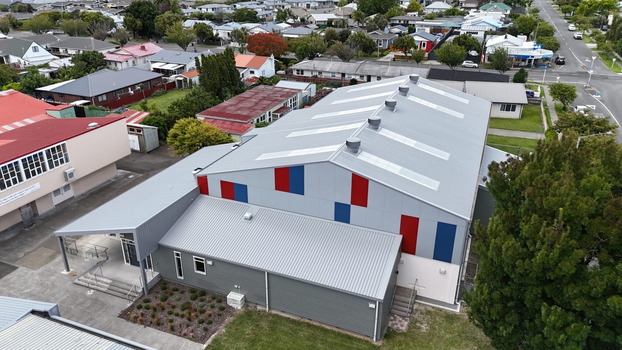 Hastings St John's College 体育馆抗震加固与重建工程